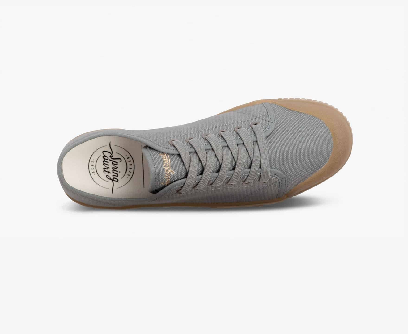 Spring Court COPY OF G2 HEAVY CANVAS Men's Trainers Grey | South Africa-31KWQIXHJ